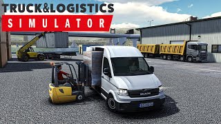 Truck & Logistics Simulator: #01 Verladen von Paletten mit dem Gabelstapler | Transport Simulator screenshot 5