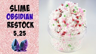 Slime Obsidian Restock! *All New Icee Slimes* 5.25