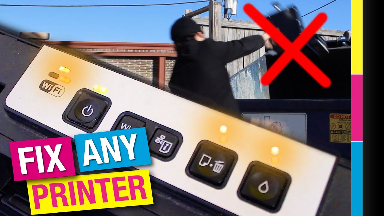 WASTE INK COUNTER RESET ANY Printer 