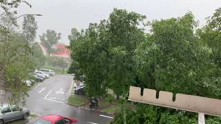 Weather Update Today | 02 January 2021| Heavy Rain in Singapore
