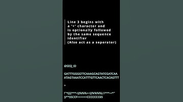 FASTQ Format | Minute Bioinformatics