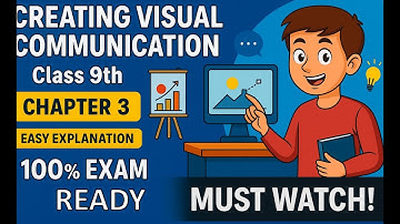 Creating Visual Communication – Class 9th Chapter 3 | Easy Explanation | CBSE 2025-26