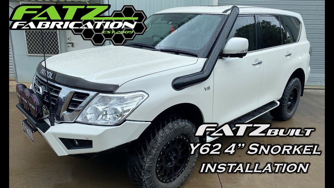 Y62 4" Snorkel Detailed Installation