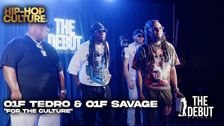These rappers  had 2 fire songs, back to back 🔥O1F Tedro & O1F Savage s/ Tana9.13
