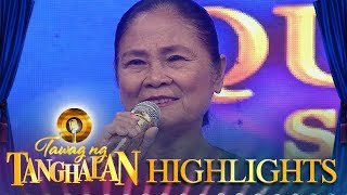 Violeta Bayawa shares about her 'One Great Love' | Tawag ng Tanghalan