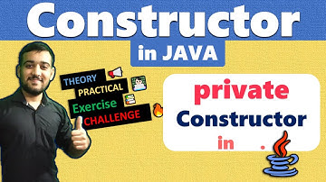 Private Constructor in Java | Uses of private constructor in java
