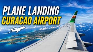Plane landing with the trusted wings - SLM at Curacao International Airport | Food & Travel