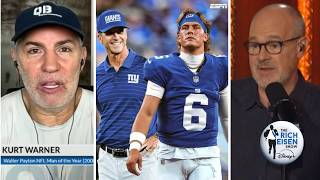 Giants are for REAL with John Harbaugh! — Kurt Warner believes Jaxson Dart can win the NFC East