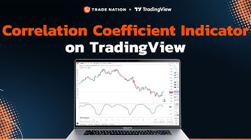 Correlation Coefficient Indicator on TradingView