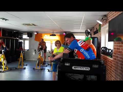 Spinnen voor Als Tour Du Als team Oisterwijk Salsa