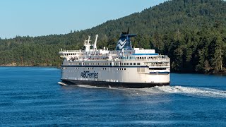 Vancouver (Tsawwassen) to Victoria (Swartz Bay) | BC Ferries Spirit of British Columbia・4K HDR