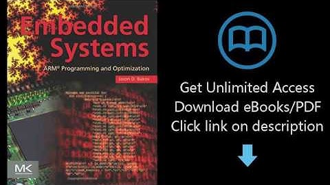 Embedded Systems: ARM Programming and Optimization