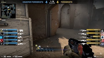 CS:GO  MP9 Stattrak Clutch Ace Dust II #csgo