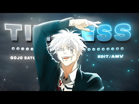Gojo Satoru Timeless Guitar Remix Edit AMV 4K 