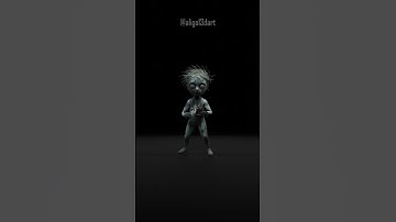 🧟‍♂️ Creepy Zombie Child – Game-Ready 3D Model #Horror