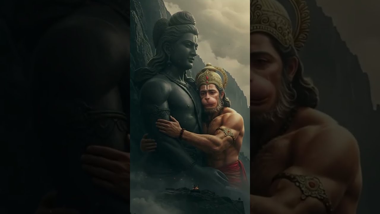 TORE BINA NA MOR KOI SAHARA ๐ข|| #jayhanumanji #jayshrreram #bhaktistatus #jayshreekrishna #ytshorts