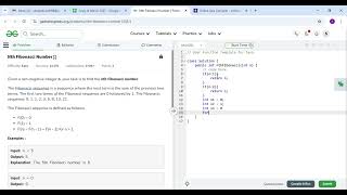 Nth Fibonacci Number   Practice   GeeksforGeeks   Google Chrome 2025 09 21 02 18 48