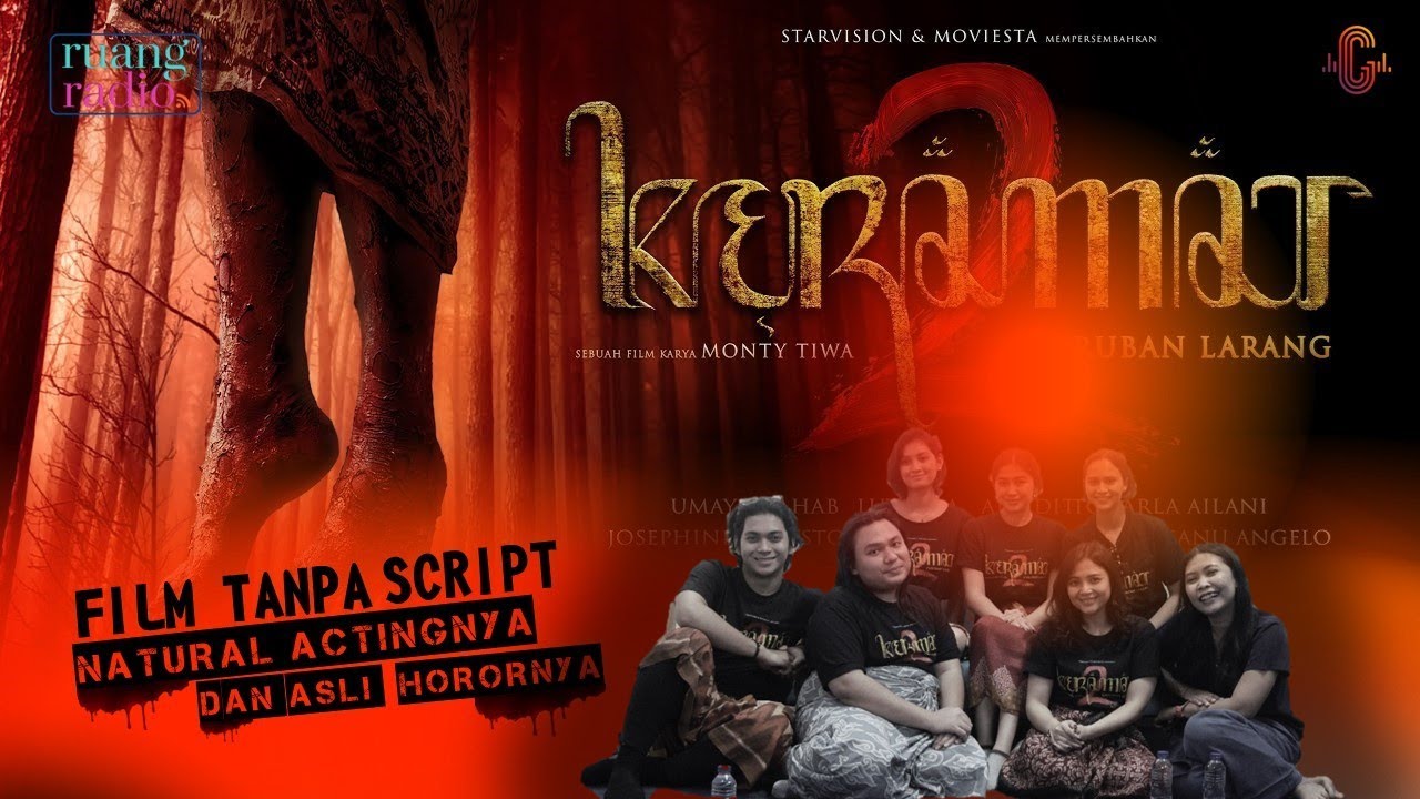 BLAK-BLAKAN CAST FILM KERAMAT 2 TANPA SCRIPT DAN HORORNYA NYATA