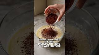 Moist Chocolate Cake Recipe in 1 Minute 😍 So Easy &amp; Delicious! #recipe #easyrecipes
