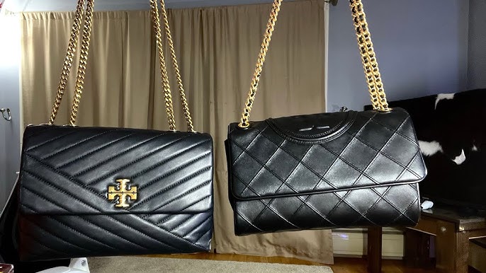 Tory Burch Kira Chevron Shoulder Bag Review  What Fits Inside + Is It  Really Worth It? 