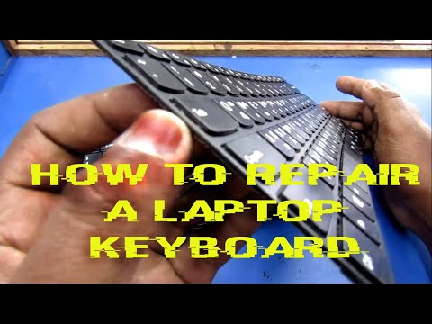 HOW TO REPAIR LAPTOP KEYBOARD  SOME KEYS NOT WORKING  BASIC SOLUTION