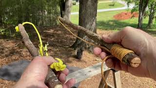 Bow Drill Bowstrings, Boot Laces and Plastic Grocery Bags
