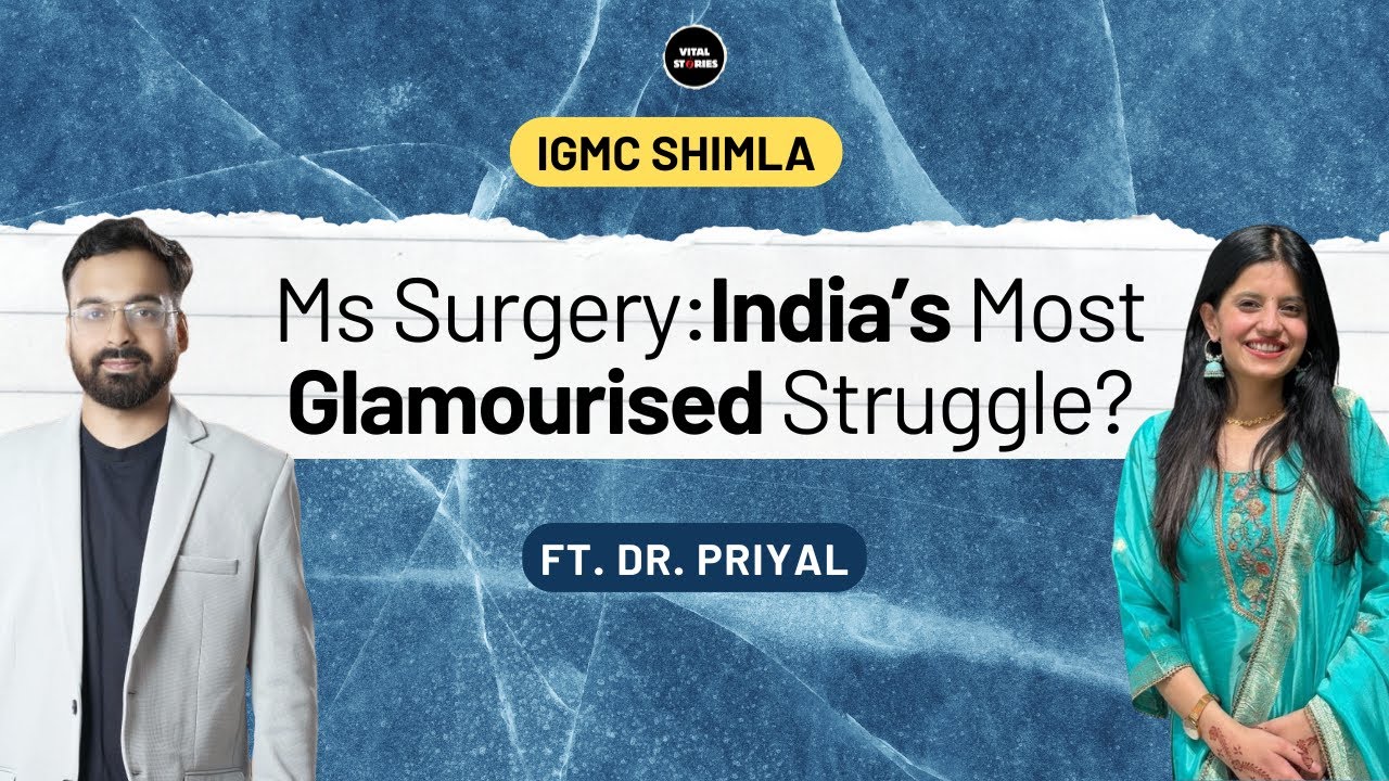 “MS Surgery: Where purpose meets perseverance.” |  Dr. Priyal | IGMC shimla