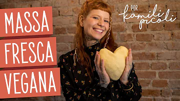 O que é uma massa vegana?