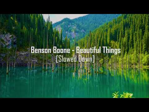 Benson Boone Beautiful Things Slowed Down