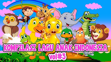 Kompilasi Lagu Anak Indonesia versi Remix Vol.3 | Animasi Bebek,Ayam,Kucing Lucu // NANANA KIDS