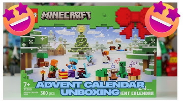Lego Minecraft Advent Calendar 2025 -  Day 7 Opening