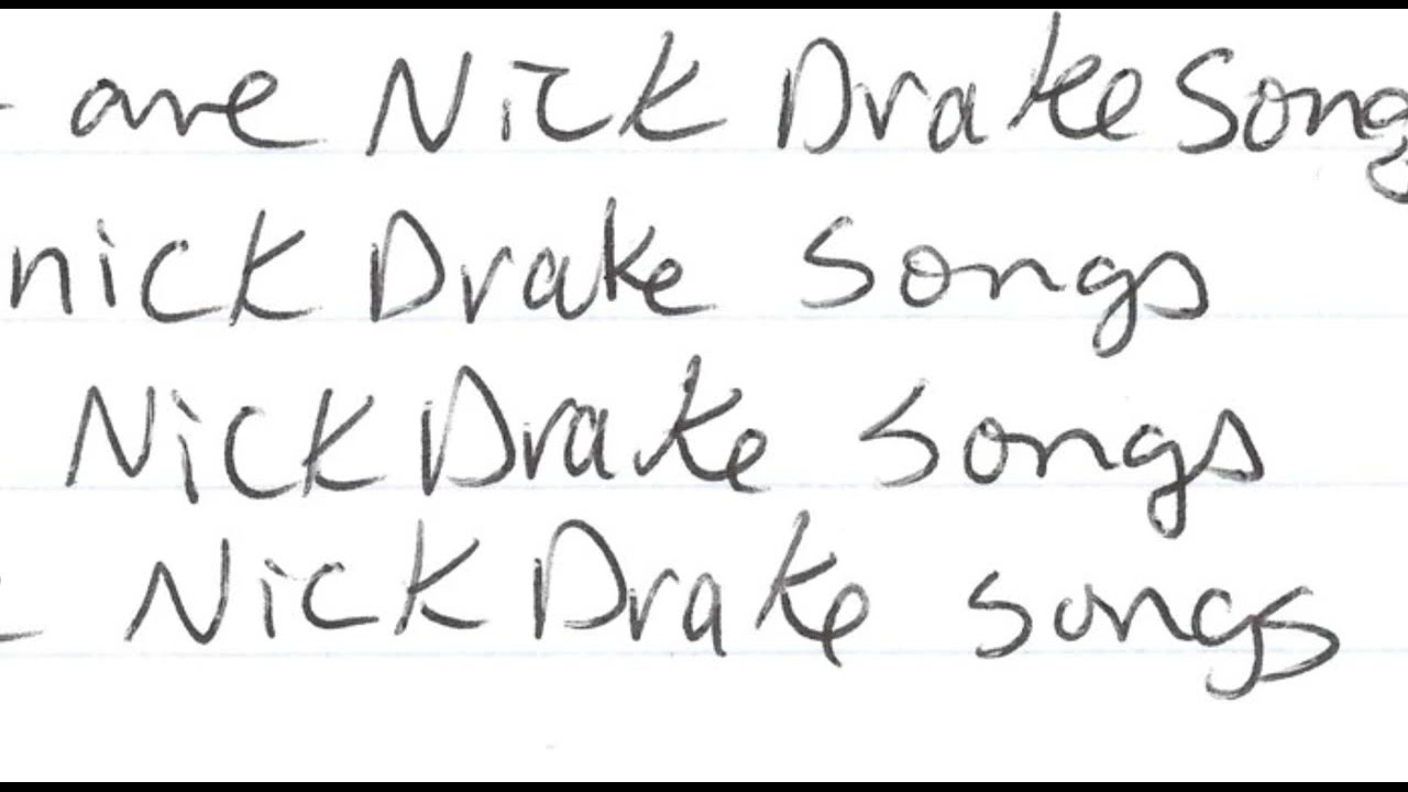 David Mouland - Nick Drake Songs