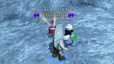 LEGO The Hobbit - Always Loot Silver Red Brick Location