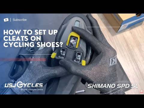 Tutorial- How To Set Up Cleats On Cycling Shoes [Shimano SPD SL]