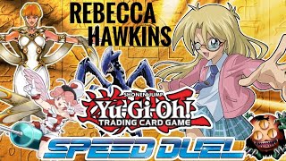 Rebecca Hawkins Speed Duel Yugioh Anime Deck (Gem Dragons and Divine Healing Deck) - Ep.135