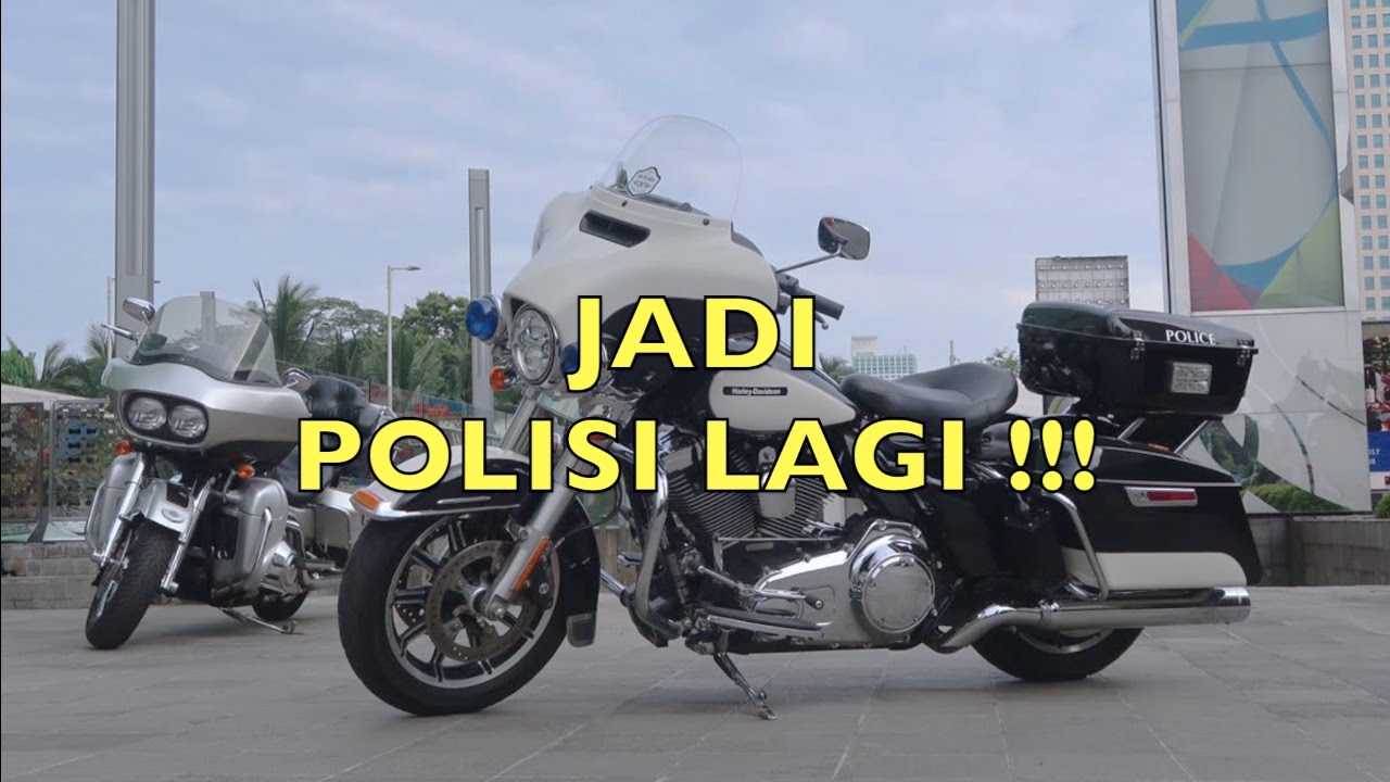 Naik Motor Harley Davidson Polisi Electra Glide Police 2014