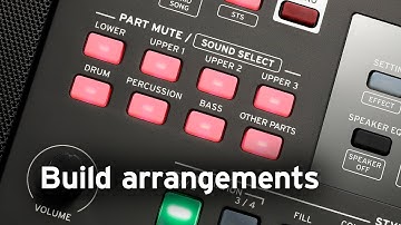 Korg EK-50 Features - Build arrangements