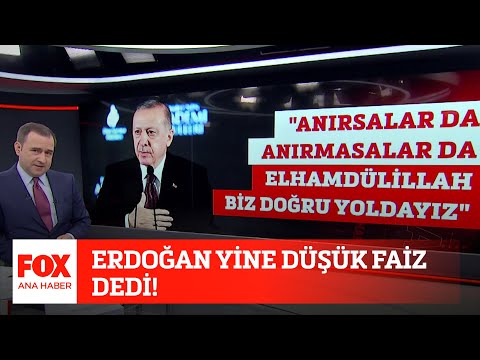 Erdoğan yine düşük faiz dedi! 20 Aralık 2021 Selçuk Tepeli ile FOX Ana Haber