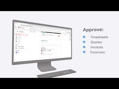 Project teams can work as if they're in VOGSY’s PSA software with dynamic email sending workflows directly to their Gmail accounts. This means Project managers can approve quotes, invoices, timesheets and expenses in email. Teams can access project files, communicate with each other in context and stay up to date on project developments with VOGSY emailing important notifications for milestones, deliverable progress and more.