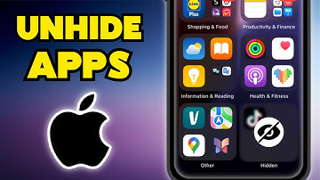 Apps zichtbaar maken op iPhone iOS 18 (snel en eenvoudig)