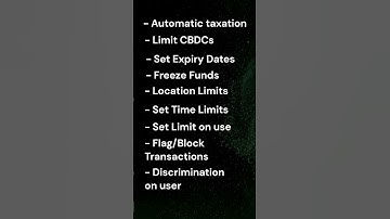 The Dark Side of CBDCs #CBDC #cryptocurrency #blockchain