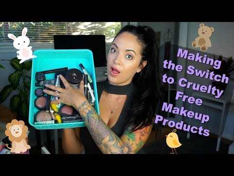 Making the Switch to Cruelty Free Makeup Products || Vanity Clean Out