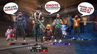 AJJUBHAI AND MUNNABHAI CHALLENGED BY ENEMY | GARENA FREE FIRE