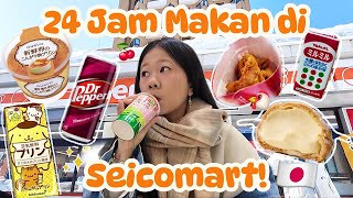 24 HOURS EATING AT SEICOMART JAPAN! HOKKAIDO CONVENIENCE MARKET!! 😋❄️🇯🇵 [Sapporo VLOG 2026]