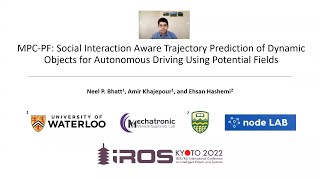 IROS2022: MPC-PF Trajectory Prediction Paper Presentation