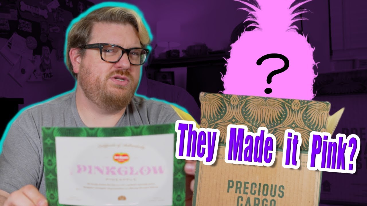 Trying the Pinkglow Pineapple