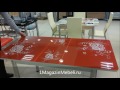 Видео презентация Стола Грация, красный с микролифтом - 1MagazinMebeli.ru