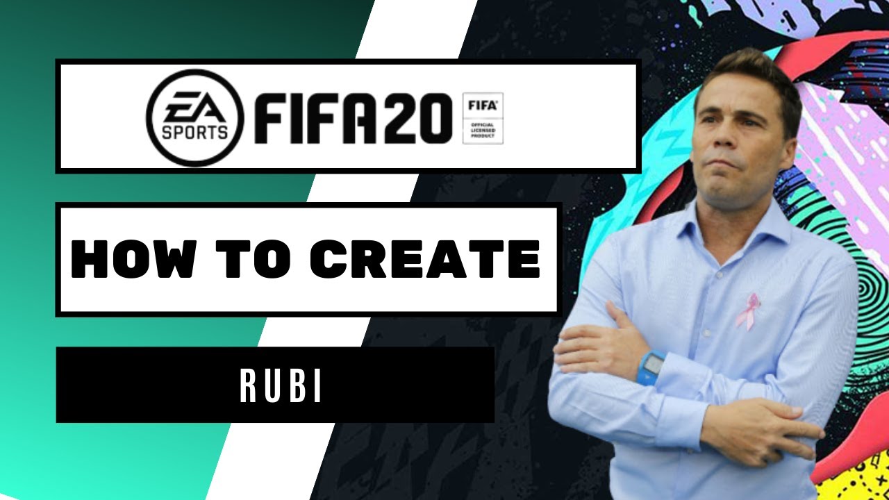 How to Create Rubi - FIFA 20 Lookalike for Career Mode