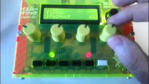 Shruthi-1 Yellow Magic!