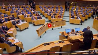 Paul Huijts (Coordinator Intelligence & Security Services) Monitors The Resignation Of Minister O...